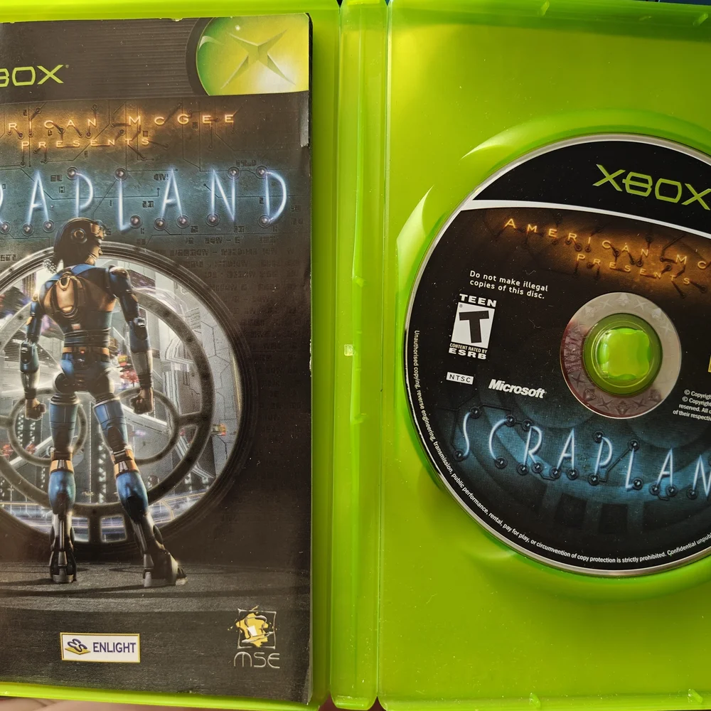 Nintendo Scrapland Video Game - Green Case